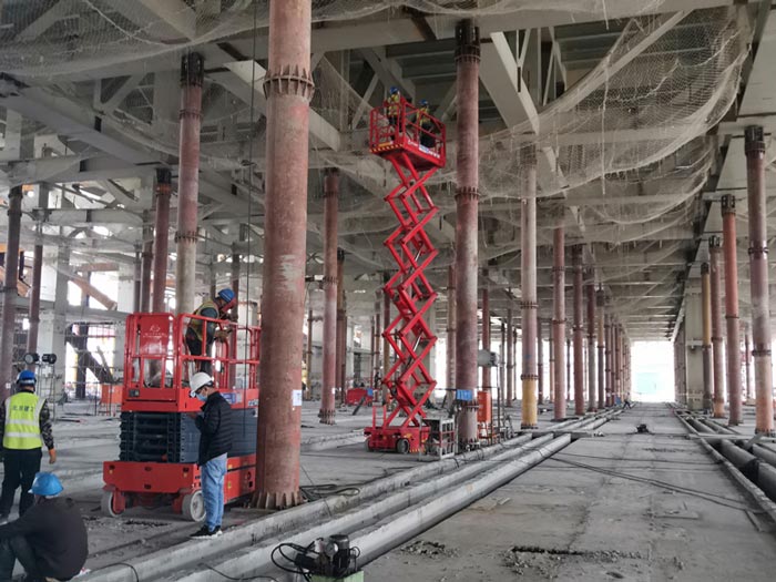广发手机站·官方版在线高空作业车为北京冬奥会项目建设加速